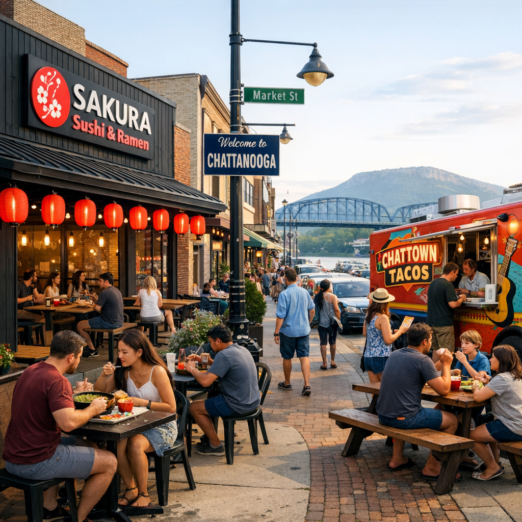 Exploring Chattanooga’s Culinary Scene: New Eateries and Food Truck Favorites