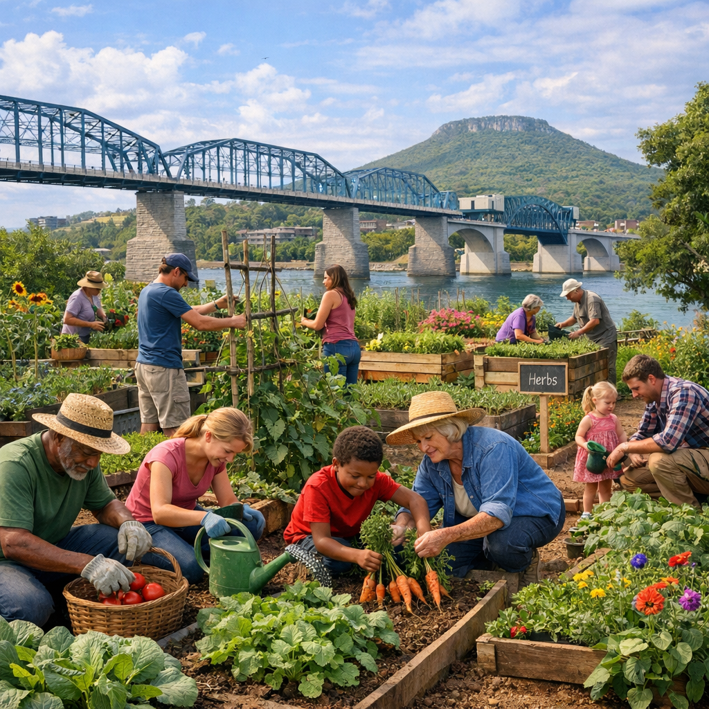 Cultivating Community: Chattanooga’s Thriving Community Gardens